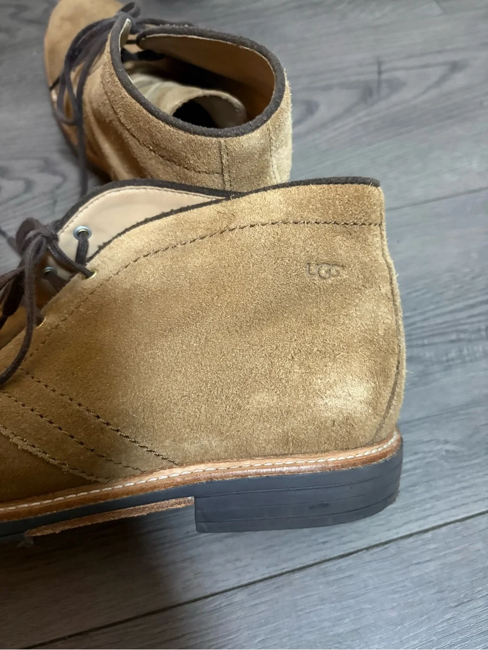 Men’s UGG Dagmann Chukka Boots Brown Suede Preppy Office Everyday Comfort